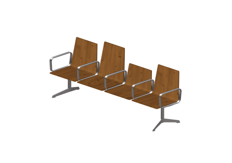 Sedie 3D - Seduta su trave 3 posti - Hitch Mylius - hm213h... Sedie 3D - Seduta su trave 3 posti - Hitch Mylius - hm213h...