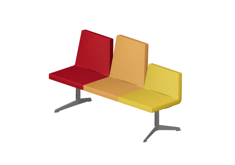 Sedie 3D - Seduta su trave 3 posti - Hitch Mylius - hm213c... Sedie 3D - Seduta su trave 3 posti - Hitch Mylius - hm213c...