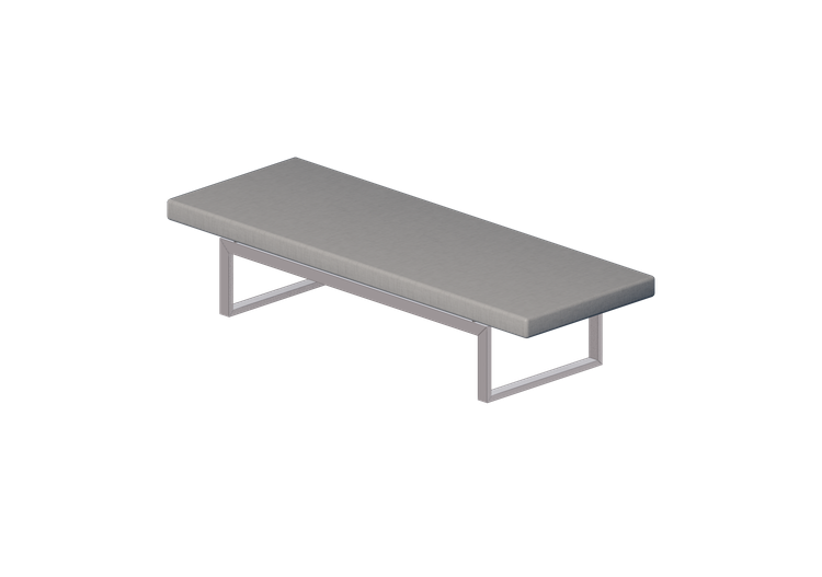 Poltronas 3D - Banco com assento acolchoado - Hitch Mylius... Poltronas 3D - Banco com assento acolchoado - Hitch Mylius...