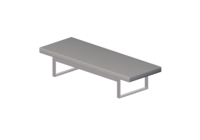Poltronas 3D - Banco con asiento acolchado - Hitch Mylius - hm106e