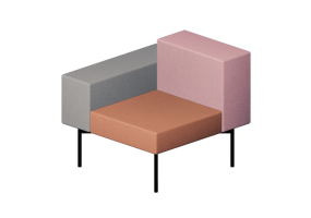 3D Arm Chairs - Fabric upholstered armchair - Hitch Mylius - hm102a