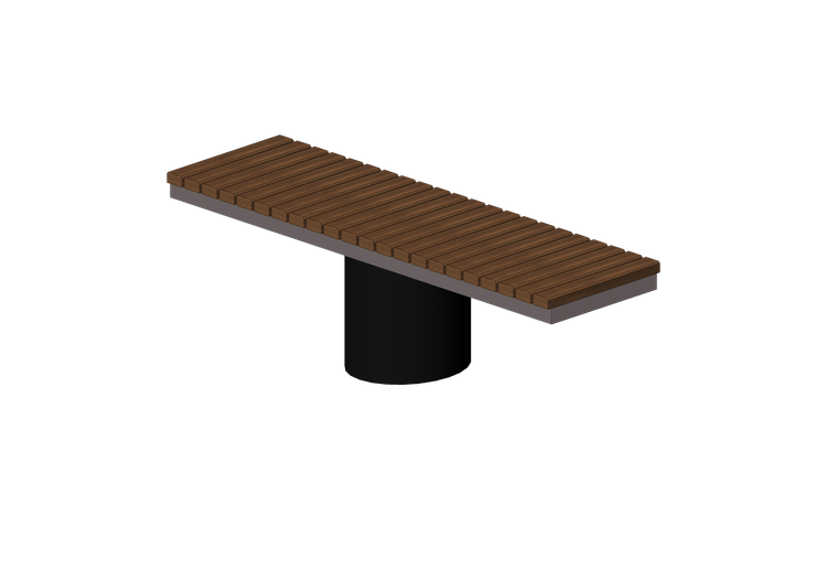3D Sitzbänke und Pflanzengefäße - Holz- und Metallbank ohne... 3D Sitzbänke und Pflanzengefäße - Holz- und Metallbank ohne...