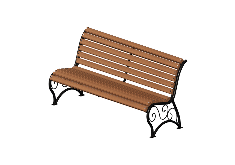 Bancos 3D - Banco de madeira e metal 150x60x76cm - Hobbyka... Bancos 3D - Banco de madeira e metal 150x60x76cm - Hobbyka...