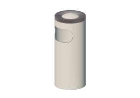 Acess&oacute;rios 3D - Lixeira com cinzeiro - Hobbyka - PA028