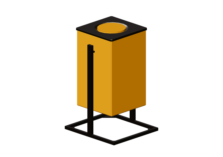 3D Accessories - Waste Bin - Hobbyka - 117/127 - Hobbyka 3D Accessories - Waste Bin - Hobbyka - 117/127 - Hobbyka