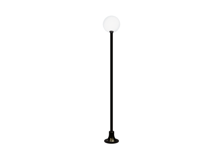 Réverbères pour jardin 3D - Réverbère avec deux lampes -... Réverbères pour jardin 3D - Réverbère avec deux lampes -...