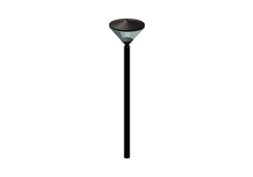3D Garden lamp posts - Lamppost with a single lamp - Hobbyka &ndash; NTV 190