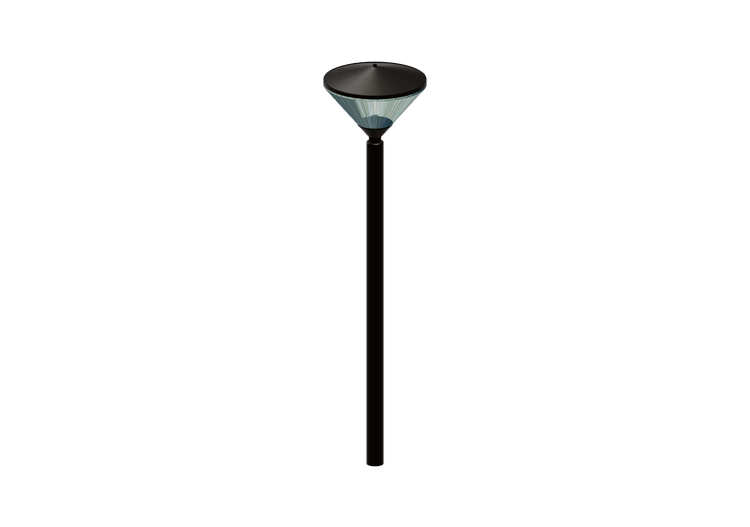 Réverbères pour jardin 3D - Réverbère avec une lampe -... Réverbères pour jardin 3D - Réverbère avec une lampe -...