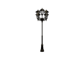 Lampioni stradali 3D - Lampione con cinque lampade - Hobbyka - Pushkin