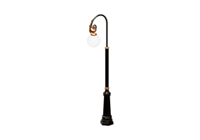 Candeeiros de rua 3D - Poste com uma lumin&aacute;ria - Hobbyka - L-01