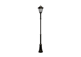 3D Stra&szlig;enlanternen - Laterne mit einer Lampe - Hobbyka - Pushkin