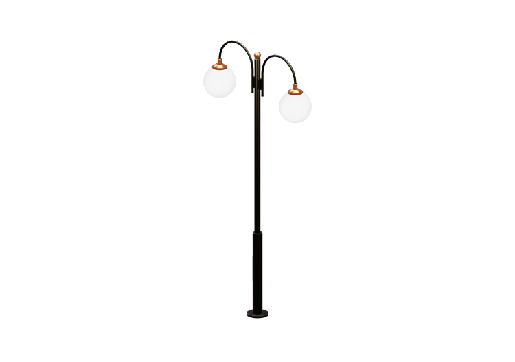 Lampioni stradali 3D - Lampione con due lampade - Hobbyka -... Lampioni stradali 3D - Lampione con due lampade - Hobbyka -...