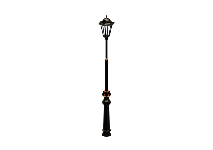 Lampioni stradali 3D - Lampione con una lampada - Hobbyka -... Lampioni stradali 3D - Lampione con una lampada - Hobbyka -...