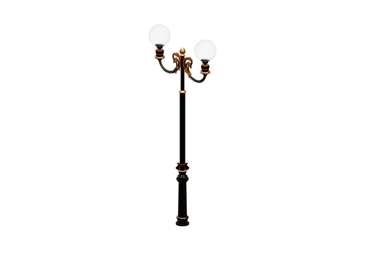 Farolas de calle 3D - Farola con dos lámparas - Hobbyka -... Farolas de calle 3D - Farola con dos lámparas - Hobbyka -...