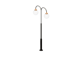 3D Street Lights - Lamppost with two lights - Hobbyka - Т-06
