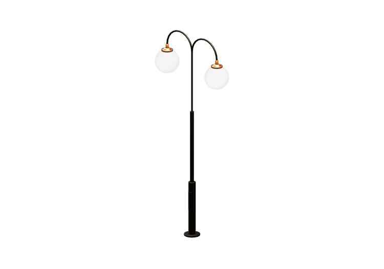 3D Straßenlanternen - Laterne mit zwei Lampen - Hobbyka -... 3D Straßenlanternen - Laterne mit zwei Lampen - Hobbyka -...