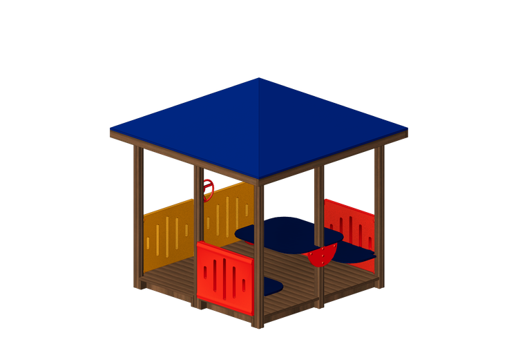 Parque Juegos 3D - Casita - Holzhof - MULTI 2 XC02 -... Parque Juegos 3D - Casita - Holzhof - MULTI 2 XC02 -...