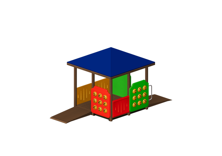 Parco giochi 3D - Casetta - Holzhof - MULTI 3 XC03 -... Parco giochi 3D - Casetta - Holzhof - MULTI 3 XC03 -...