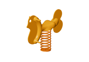 3D Playgrounds - Playground polyethylene spring toy - Holzhof - CHICKY XFAM1