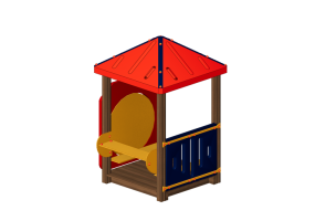 Parc Jeux 3D - Petite maison - Holzhof - MAX XM10