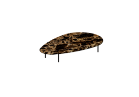 3D Tisch - Couchtisch aus Marmor - Horm - Lily