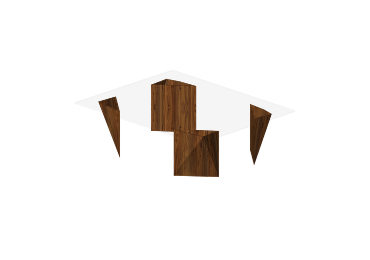 Mesas 3D - Mesa de vidro - Horm - Riddled Table - Horm Mesas 3D - Mesa de vidro - Horm - Riddled Table - Horm
