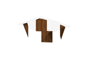 Tables 3D - Table en verre - Horm - Riddled Table