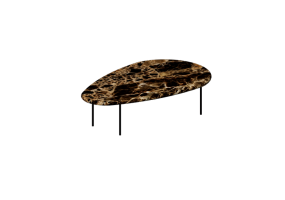 Mesas 3D - Mesa de centro de m&aacute;rmore - Horm - Lily