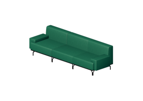Poltronas y Sof&aacute;s 3D - Sof&aacute; de tela - Horm - Summit