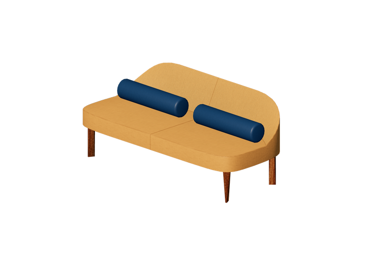 Poltronas y Sofás 3D - Sofá de tela - Horm - Blabla - Horm Poltronas y Sofás 3D - Sofá de tela - Horm - Blabla - Horm