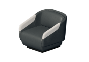 Poltronas y Sof&aacute;s 3D - Sill&oacute;n de tela - Horm - Worn