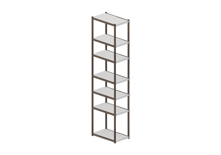 3D Bücherregal und Behälter - Holzregal - Horm - 93-08-02 -... 3D Bücherregal und Behälter - Holzregal - Horm - 93-08-02 -...