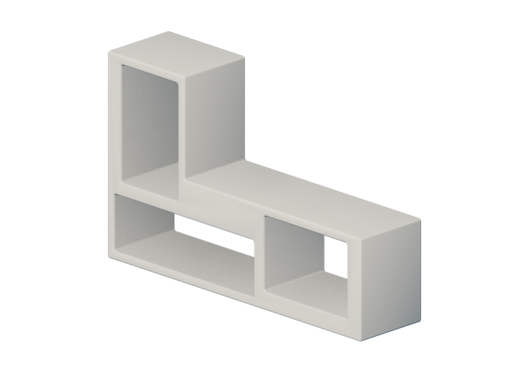 3D Bücherregal und Behälter - Bücherregal aus Kunststoff -... 3D Bücherregal und Behälter - Bücherregal aus Kunststoff -...