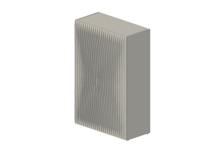 Bibliothèque 3D - Vaisselier en bois laqué - Horm - Blend -... Bibliothèque 3D - Vaisselier en bois laqué - Horm - Blend -...