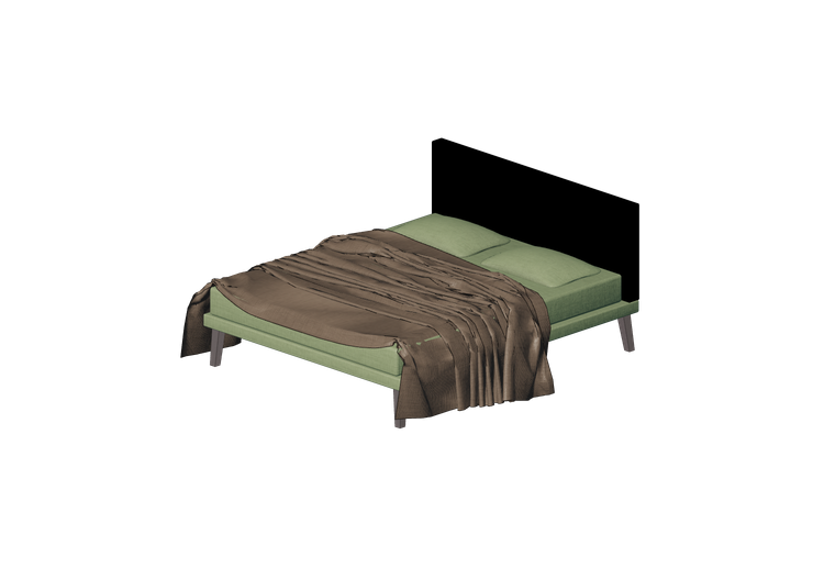 3D Betten und Nachttische - Doppelbett - Horm - Ebridi... 3D Betten und Nachttische - Doppelbett - Horm - Ebridi...