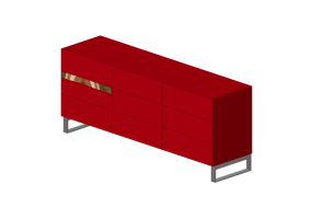 Wardrobes and Cabinets 3D - Wooden sideboard - Horm - Comr&igrave;