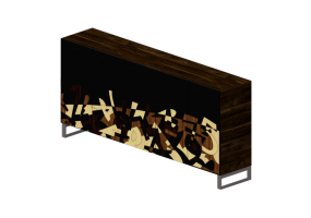 Wardrobes and Cabinets 3D - Wooden chest of drawers - Horm - Numbers