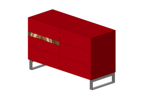 3D Schr&auml;nke und Kommoden - Anrichte aus Holz - Horm - Comr&igrave;