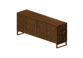 Armarios y C&oacute;modas 3D - C&oacute;moda de madera - Horm - Riddled Front