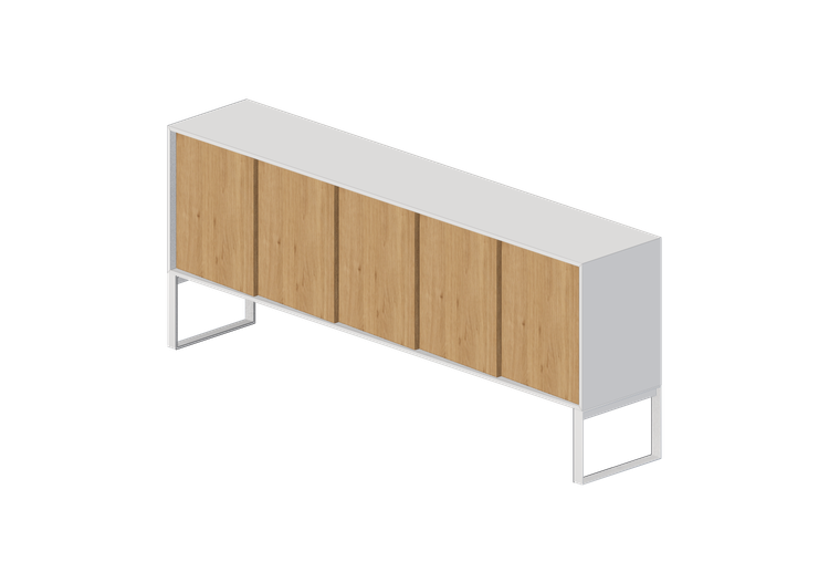 3D Schränke und Kommoden - Anrichte aus Holz - Horm -... 3D Schränke und Kommoden - Anrichte aus Holz - Horm -...