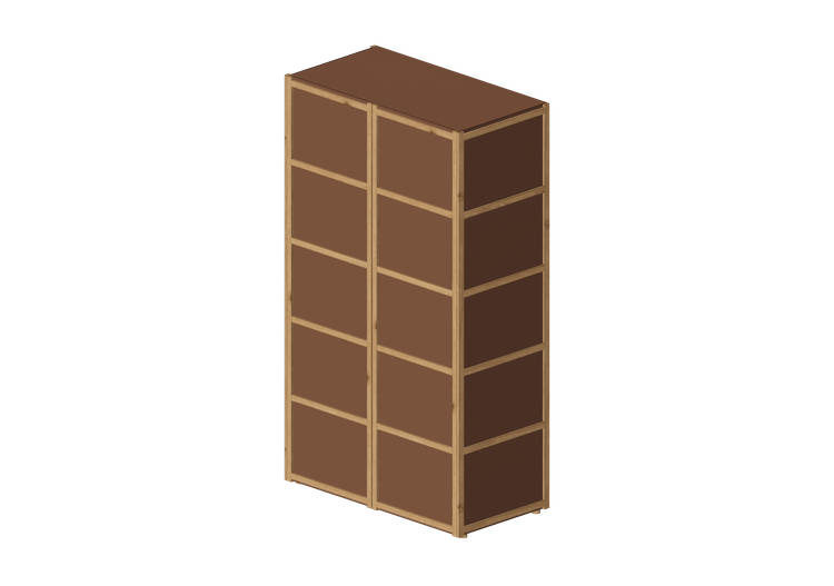 Armadi 3D - Armadio in legno - Horm – Solaio wardrobe -... Armadi 3D - Armadio in legno - Horm – Solaio wardrobe -...