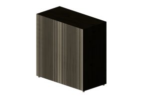 3D M&ouml;bel - Schrank mit 2 T&uuml;ren - Horm - Carlos