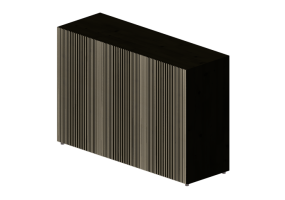 Muebles 3D - Mueble con tres hojas - Horm - Carlos