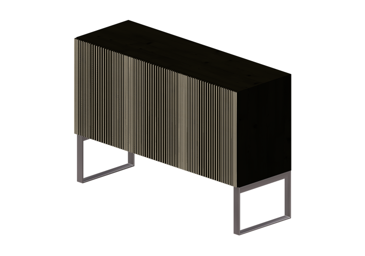 Móveis 3D - Armário com três portas - Horm - Carlos - Horm Móveis 3D - Armário com três portas - Horm - Carlos - Horm