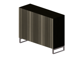 Muebles 3D - Mueble con tres hojas - Horm - Carlos