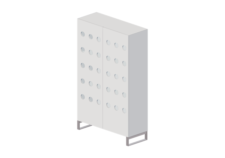 Muebles 3D - Aparador de madera - Horm - Moony - Horm Muebles 3D - Aparador de madera - Horm - Moony - Horm