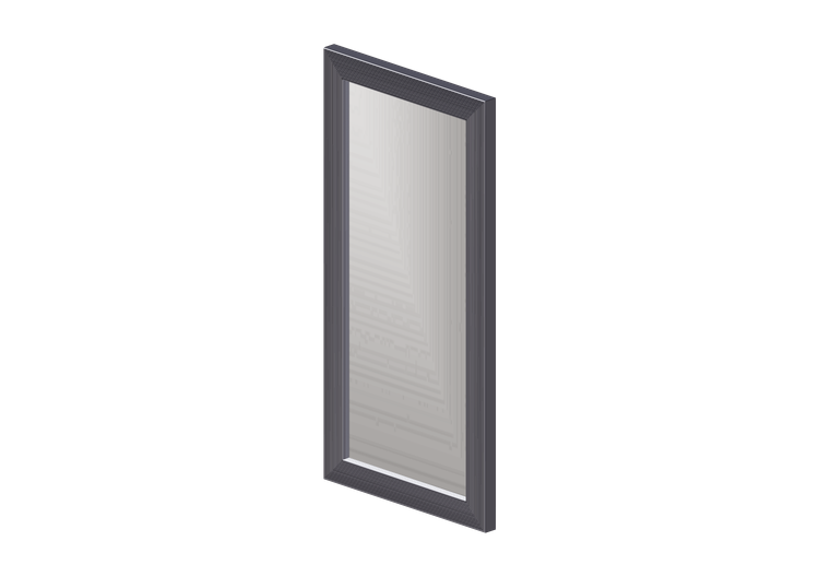 3D Spiegel - Spiegel aus Aluminium - Horm - Ute millerighe... 3D Spiegel - Spiegel aus Aluminium - Horm - Ute millerighe...