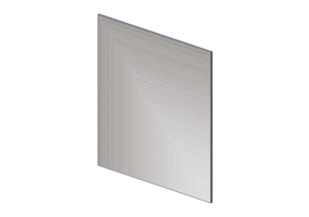 Espejos 3D - Espejo de aluminio - Horm - Ute Minimal