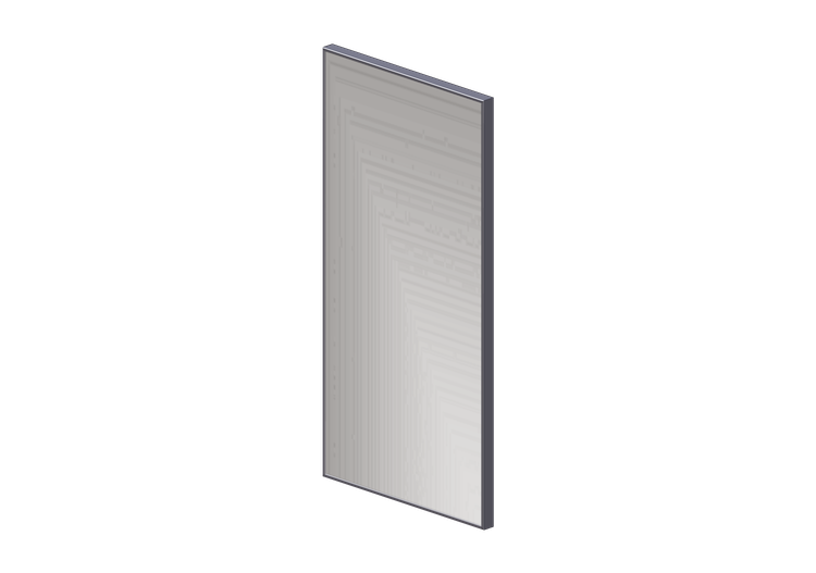Mirroirs 3D - Miroir en aluminium - Horm - Ute Minimal -... Mirroirs 3D - Miroir en aluminium - Horm - Ute Minimal -...