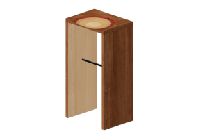 3D Stühle - Holzhocker - Horm - Ripples